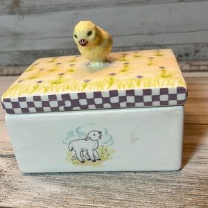 Global Design Connections Kate Williams Baby Trinket Box